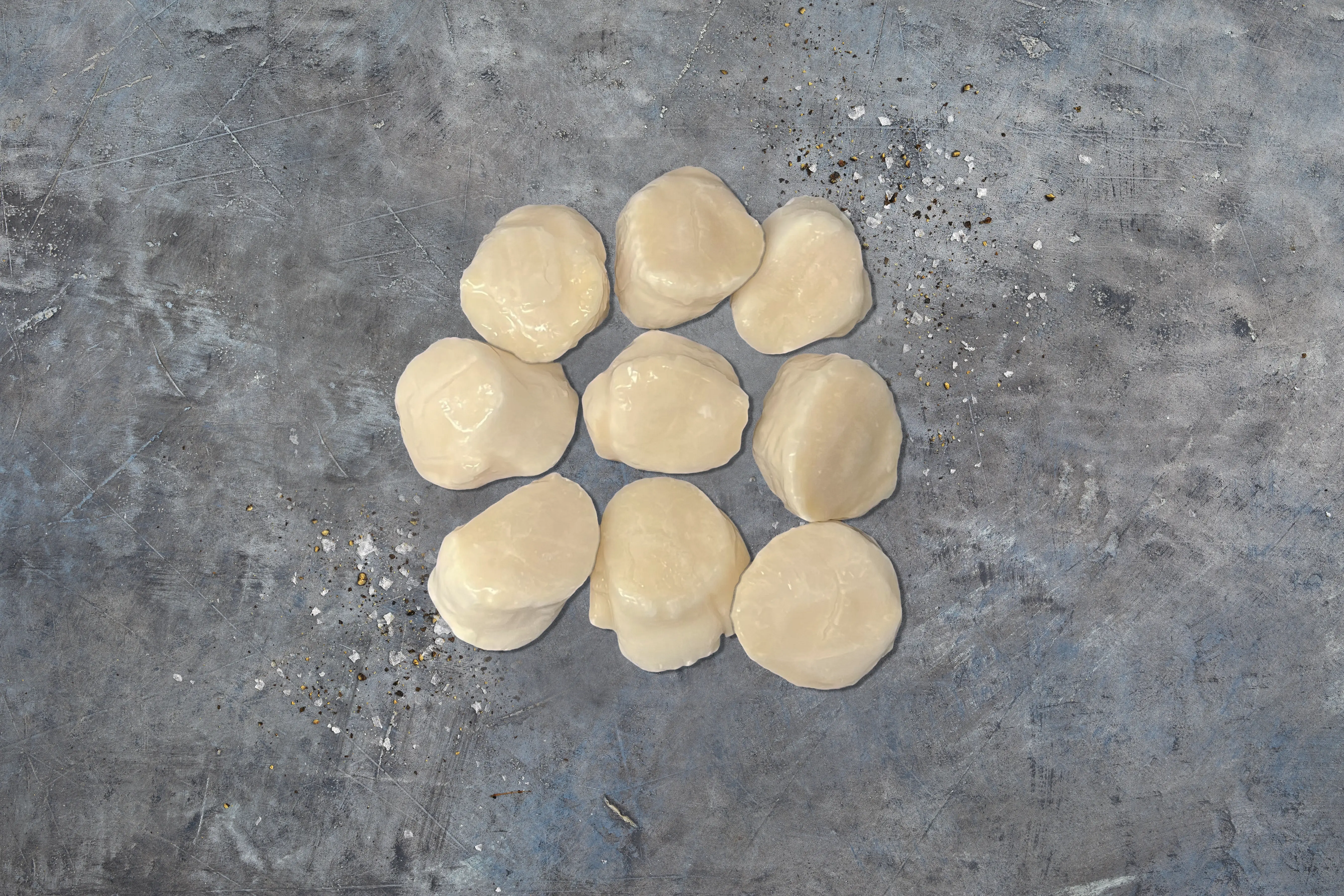 25389 RAW U10 Sea Scallops -  Domestic
