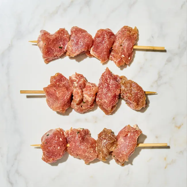 3595 Korean Pork Kebab Raw