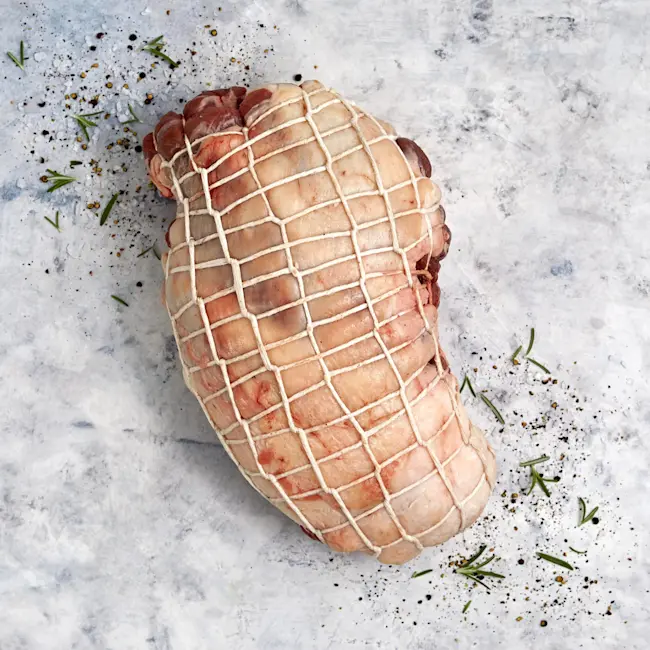 WFC 8029 Lamb Leg BonelessNetted Raw