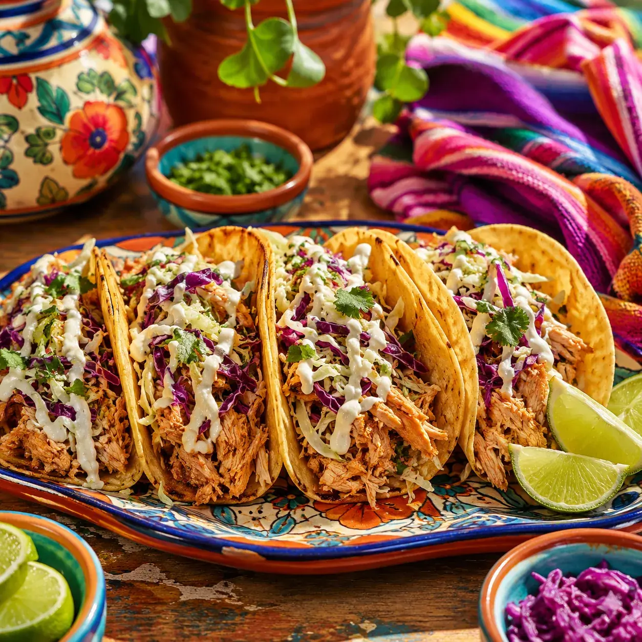 Citrus Chicken Thigh Tacos