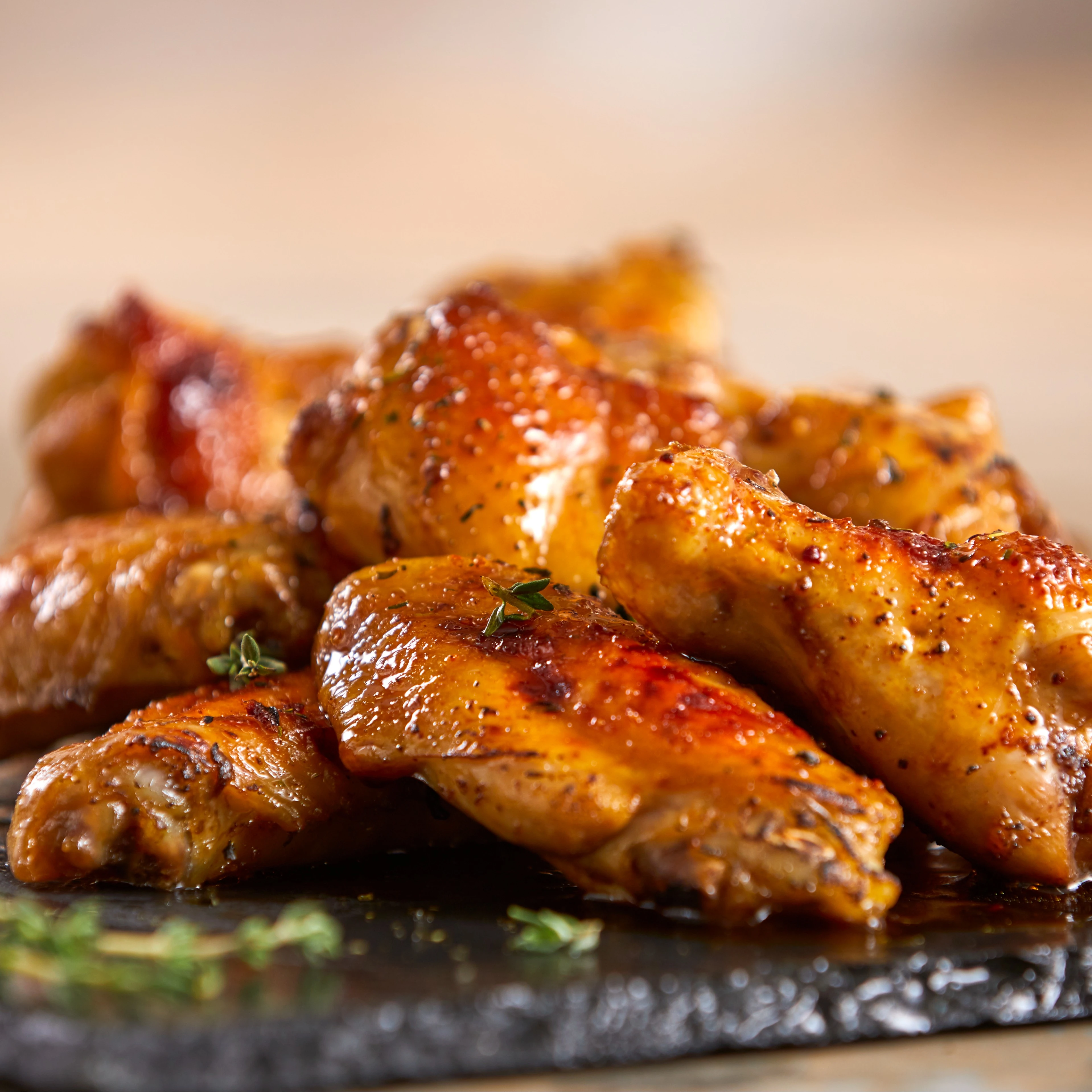 4603 PLATED Pasture Raised Chicken Party Wings