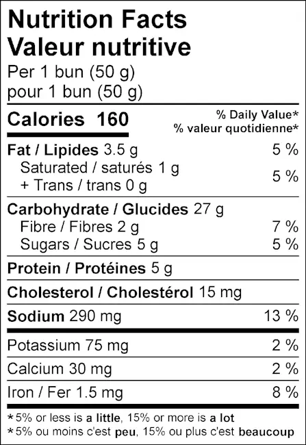 4514 - Plain Brioche Burger Buns - NFT
