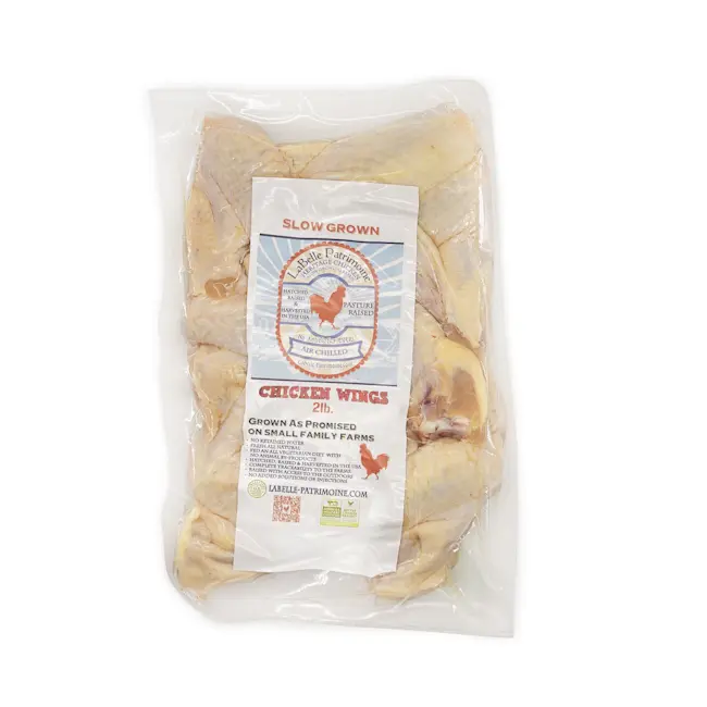 4451 PACKAGED Pasture Raised Chicken Party Wings