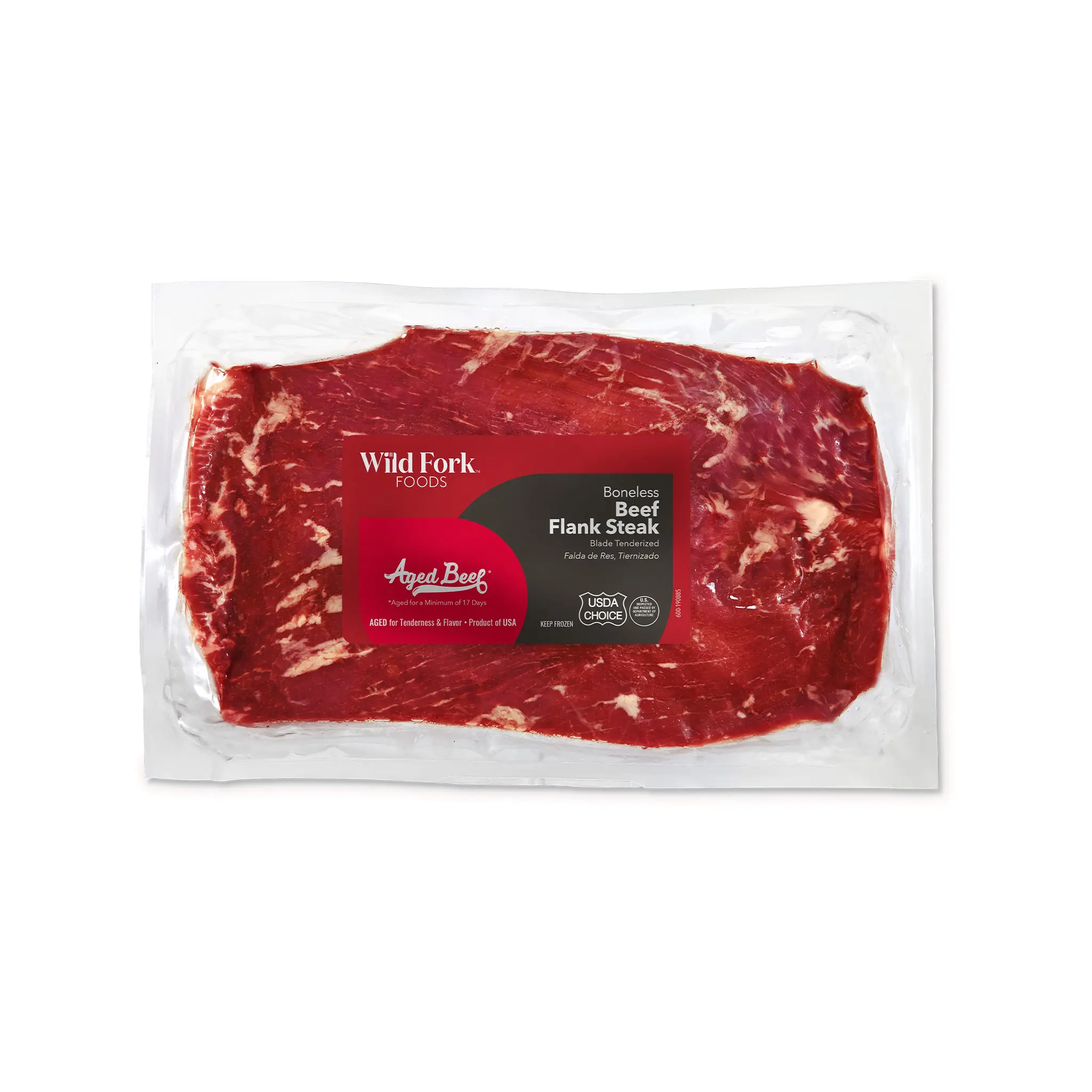 1183 WF PACKAGED BEEF FLANK STEAK BEEF