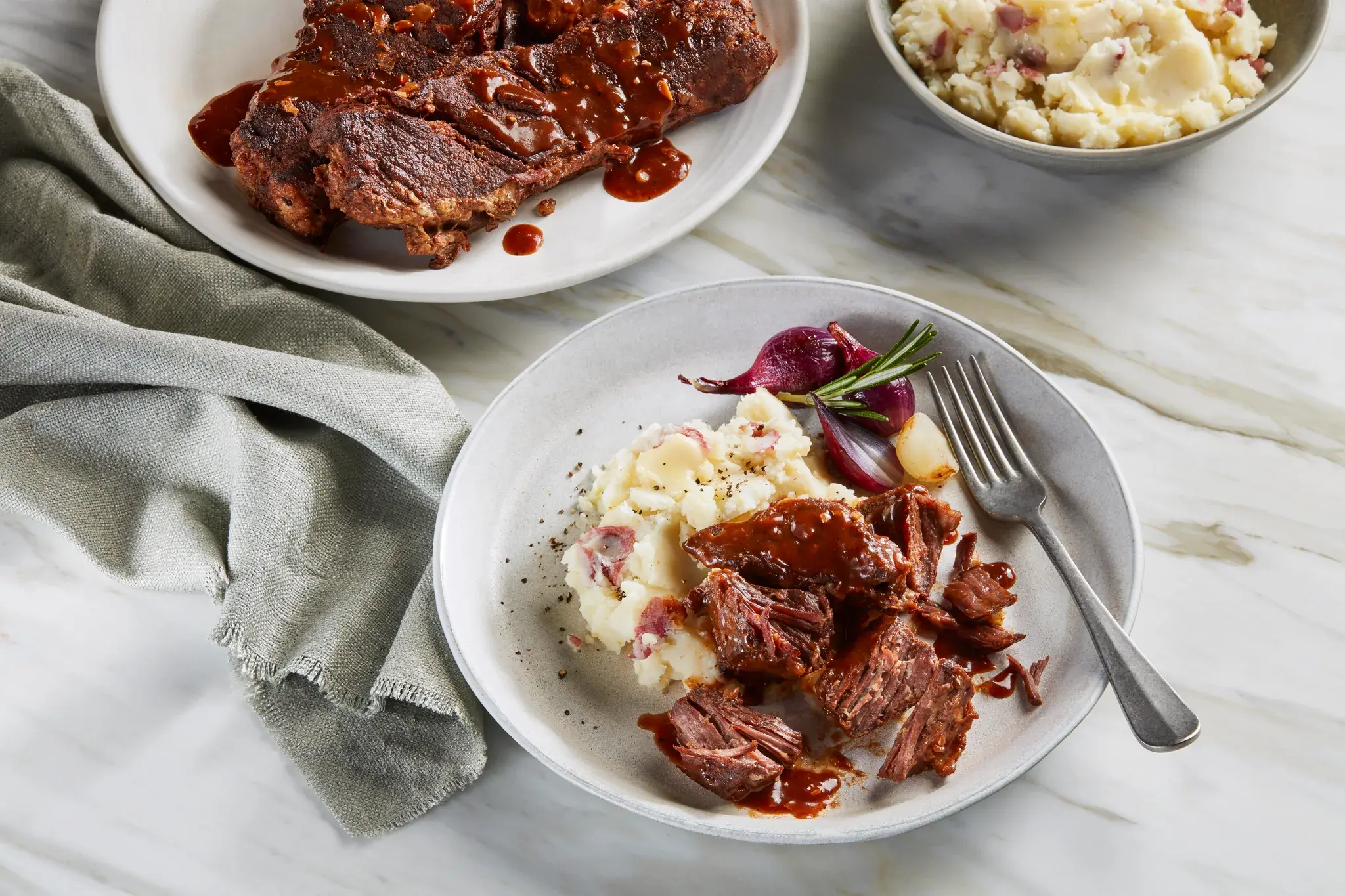 1416 COOKED USDA Prime Beef Thin Boneless Short Ribs