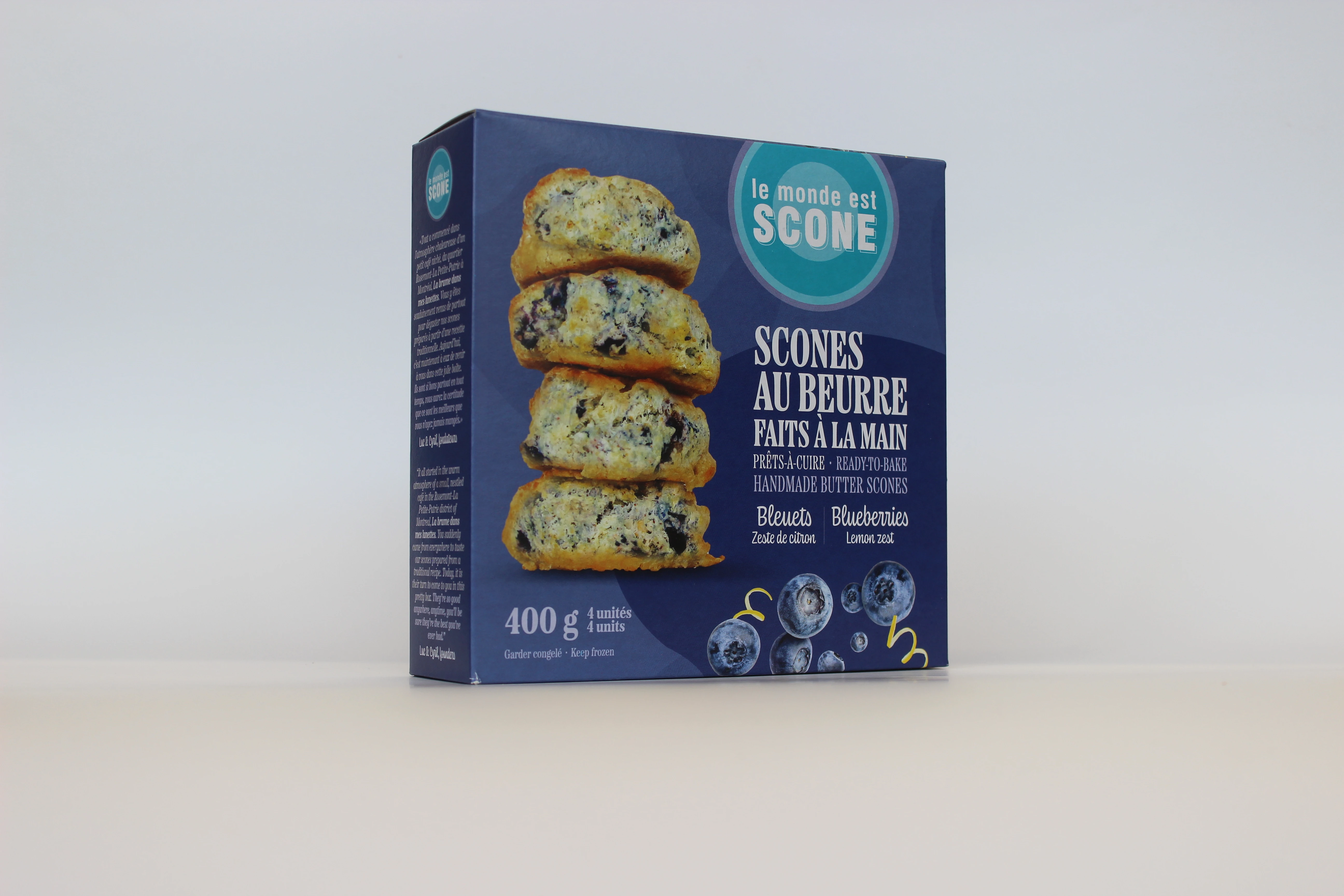 WFC 24544 NB Bakery Scones Blueberry Product