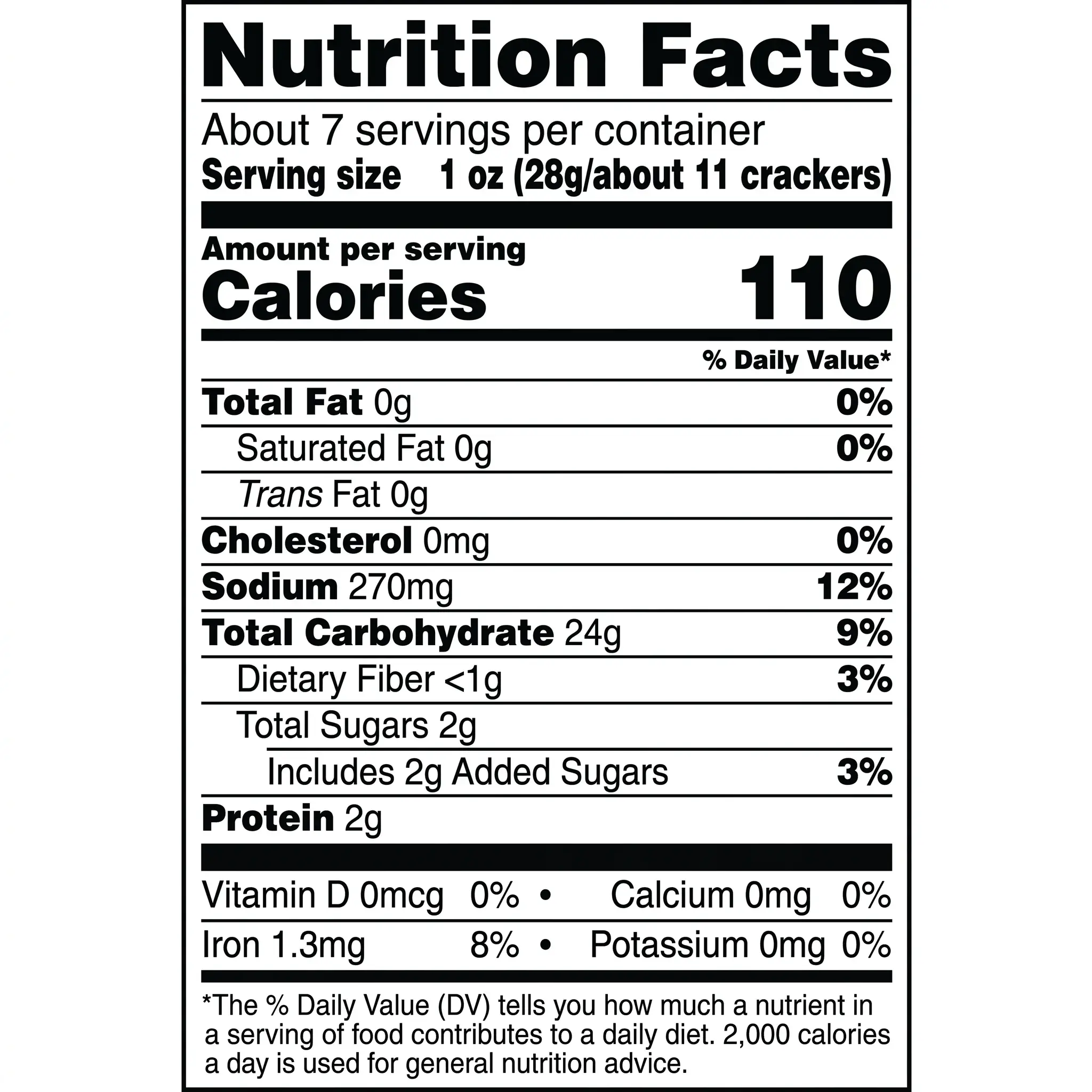 9106 - Snack Factory Pretzel Crisp Original - NFT