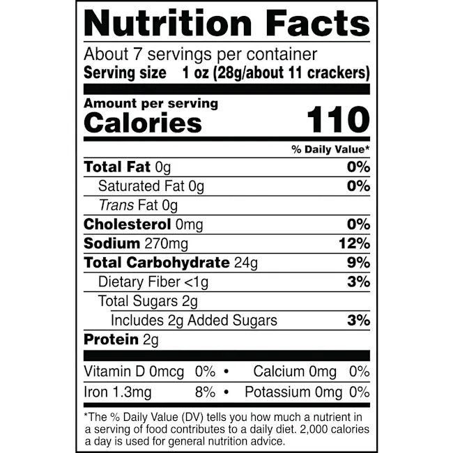 9106 - Snack Factory Pretzel Crisp Original - NFT