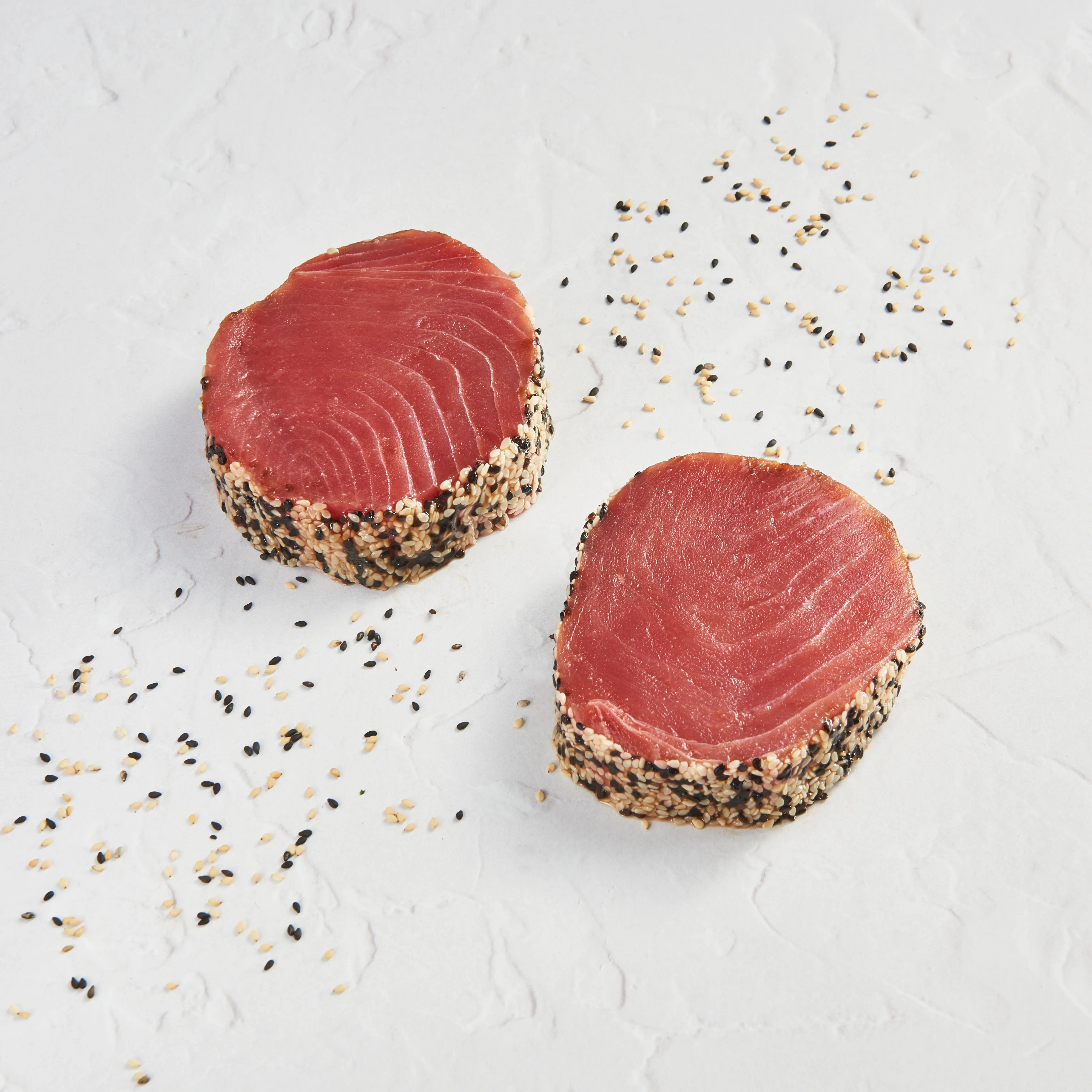 WFC 5204 Seafood YellowfinTuna Steak SesameCrusted RAW