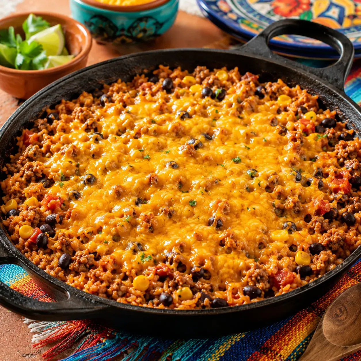 Turkey Taco Skillet