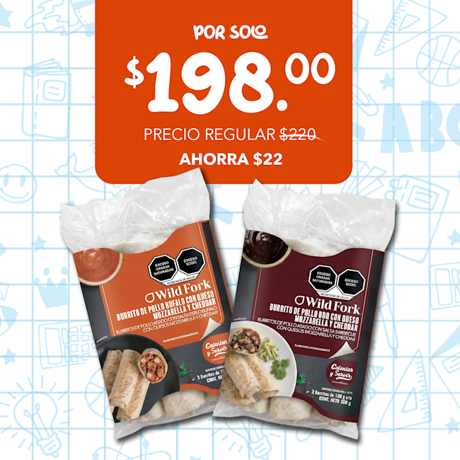 KIT BURRITOS COMBINADOS WD 14 jul