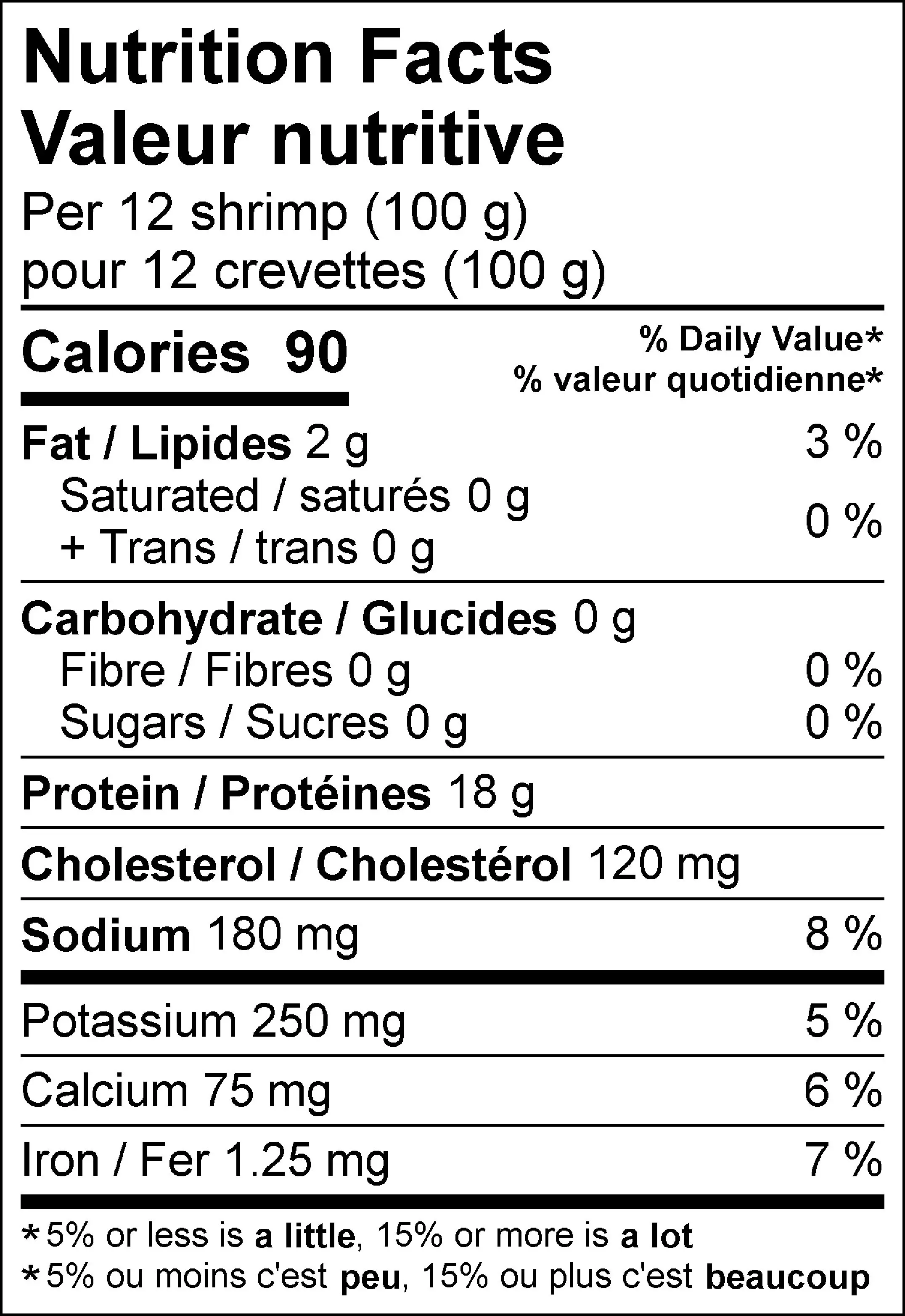 WFC 5110 Seafood Shrimp WhiteSmall51-60 NFT