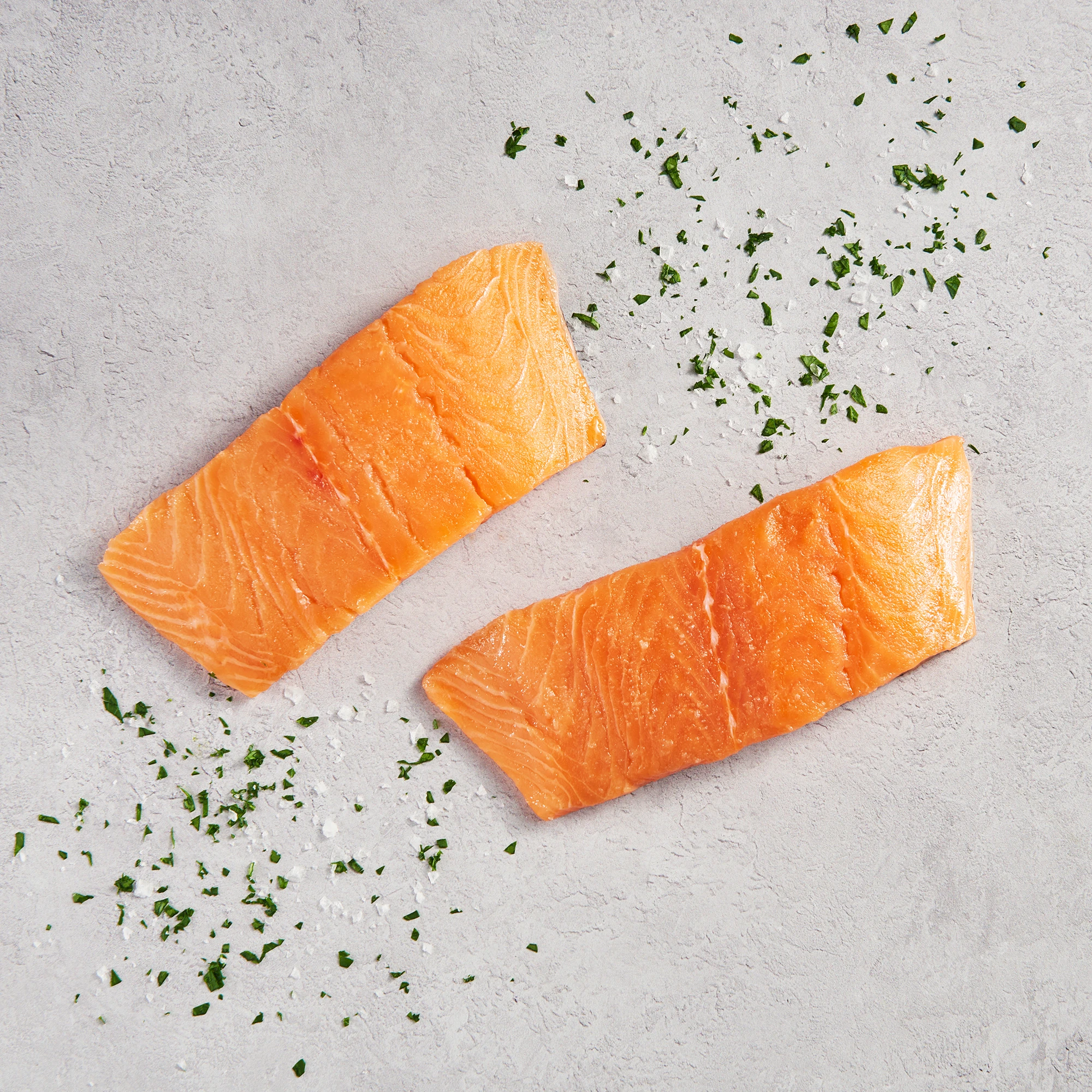 WFC 5178 Seafood Salmon FaroeIsland Portions SkinOn RAW