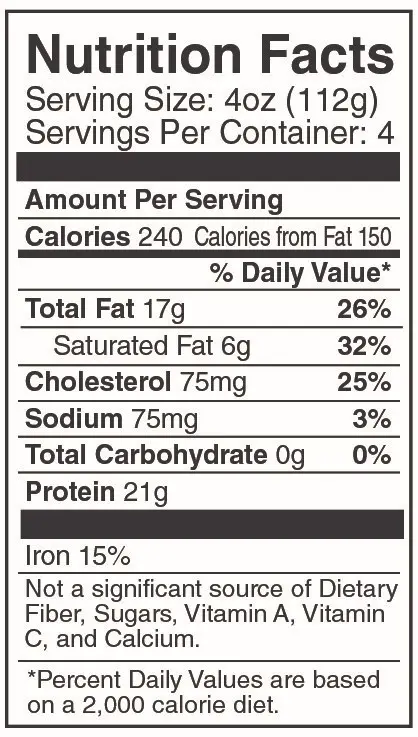 2656 NFT Ground Beef 85% Lean - 3 LB