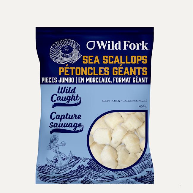 25342 PACKAGE Jumbo Scallops Pieces - Hokkaido