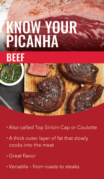 Apple - pichana USDA Choice Beef Picanha