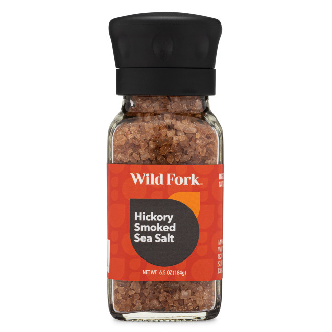 7163 WF PACKAGED Hickory Smoked Sea Salt Spices & Dry Goods
