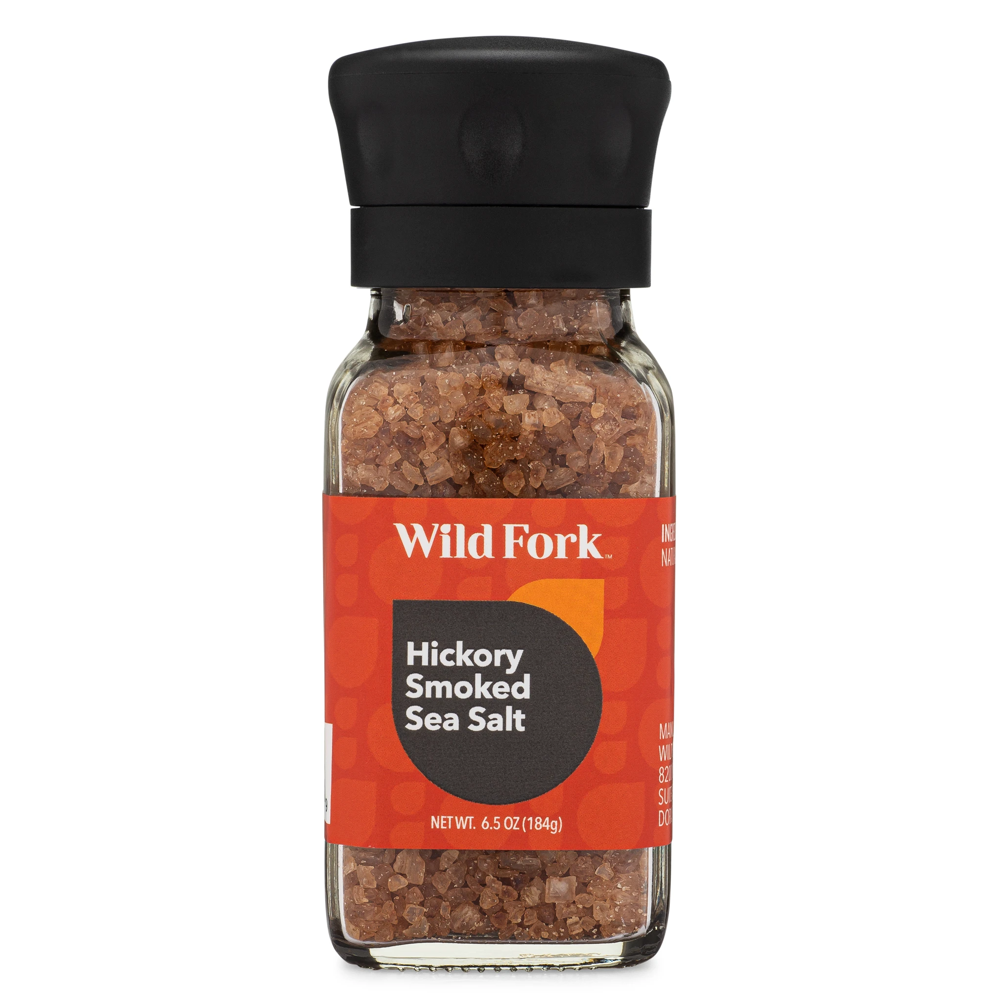 7163 WF PACKAGED Hickory Smoked Sea Salt Spices & Dry Goods