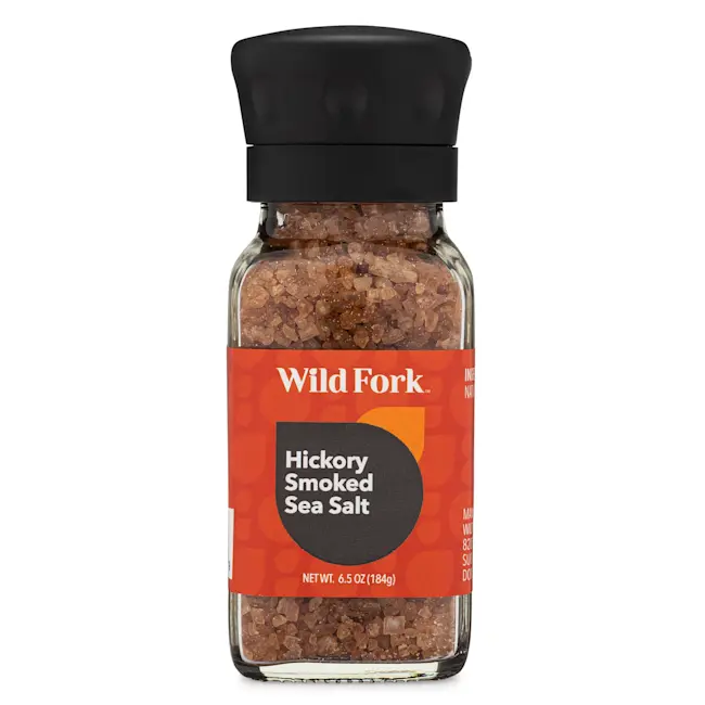 7163 WF PACKAGED Hickory Smoked Sea Salt Spices & Dry Goods