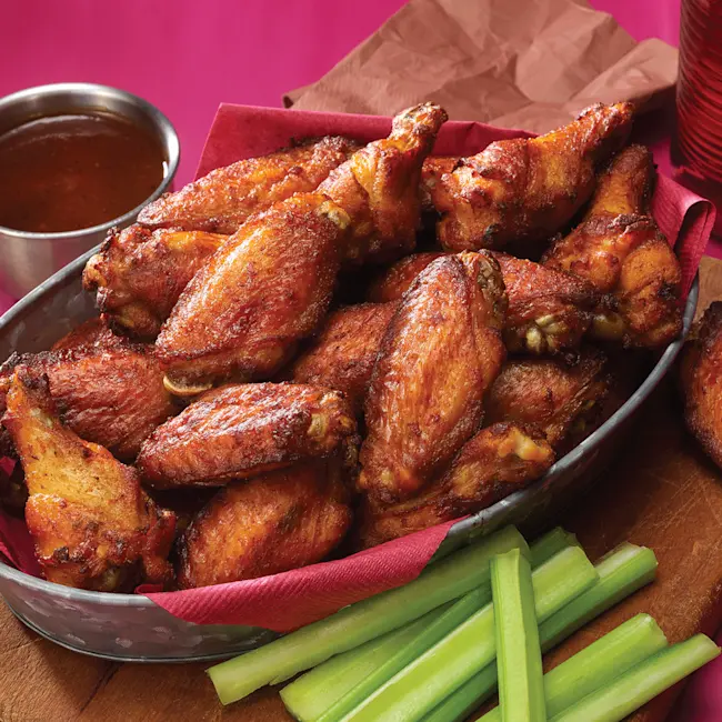 RAW Air Fryer BBQ Crispy Wings