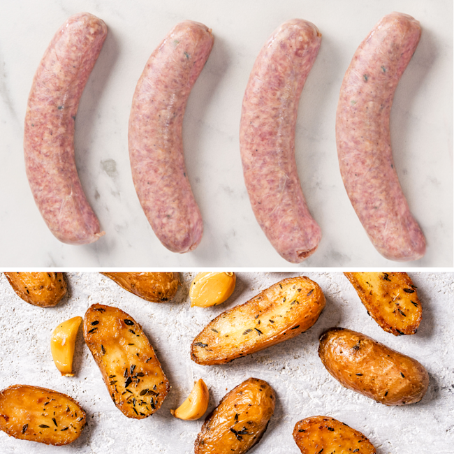 Irish Bangers and Potatoes Bundle 