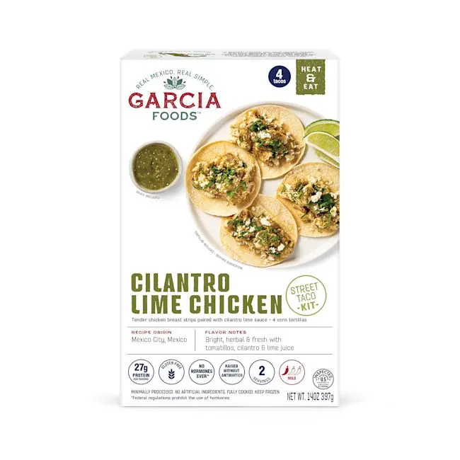 8196 ARTWORK Lime Chicken Taco Kit 14oz - Garcia