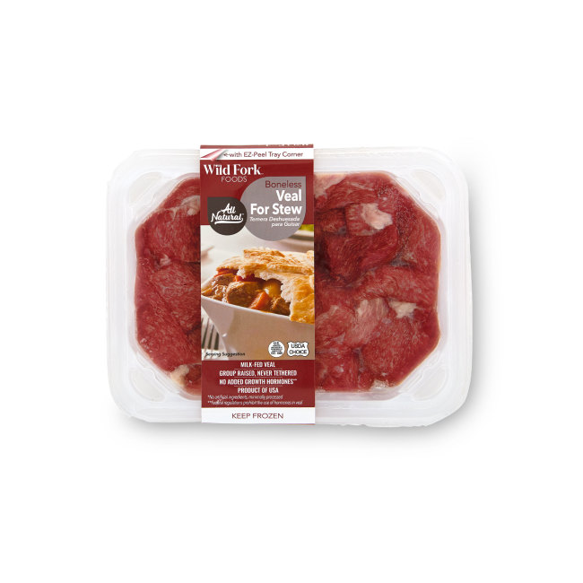 5601 WF PACKAGED Veal Stew Meat Specialty Meat