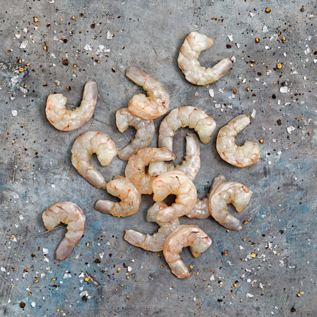 6285 WF Raw Raw Peeled & Deveined Medium Shrimp Seafood