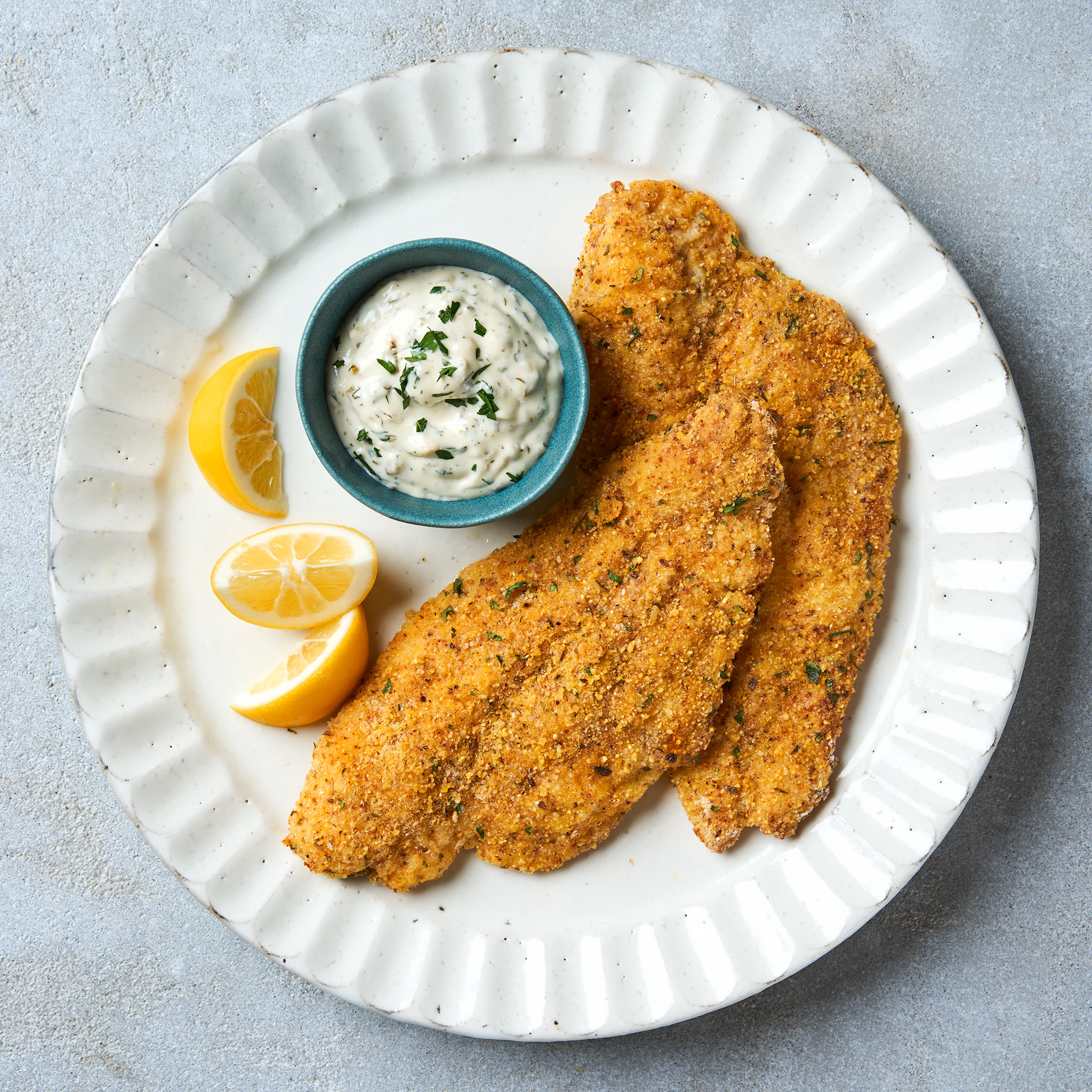 6184 WF PLATED Catfish Fillets Seafood