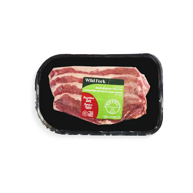 WFC 6772 Beef Brazil Steak StriploinThinCut PD