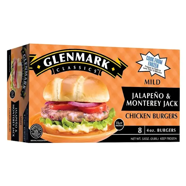 2628 - Jalapeno and Monterey Jack Cheese Chicken Burgers - Artwork V1