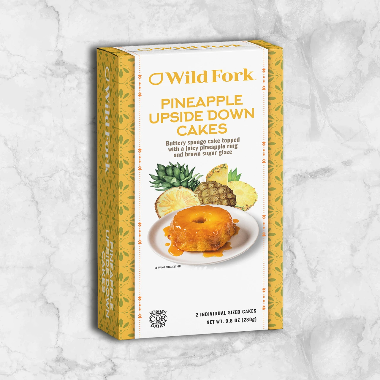 81698 WFMex Packaged PASTEL VOLTEADO DE PIÑA Postres