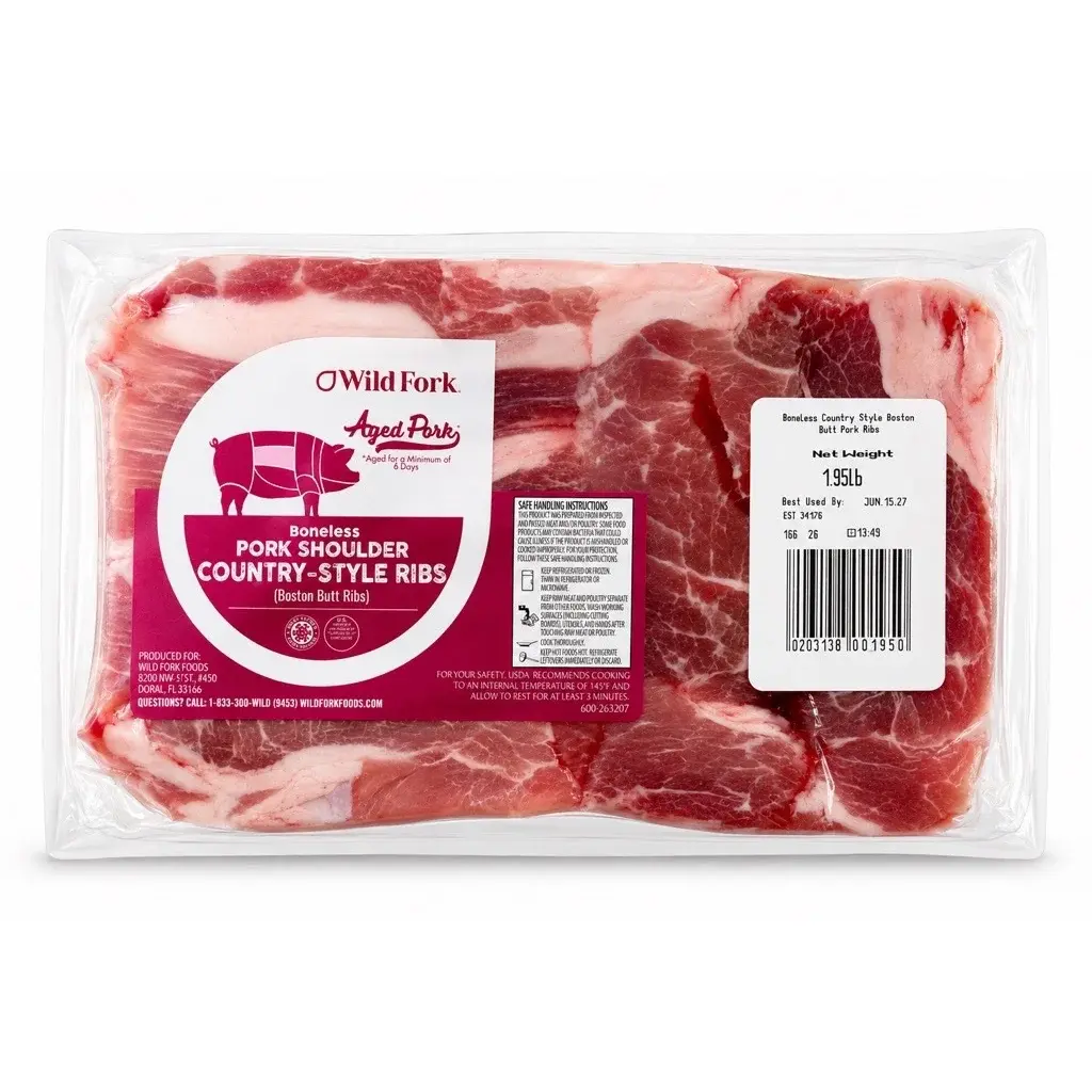 3138 - Pork Boneless Country Style Boston Butt Ribs VS POCKET - Picture 1.webp