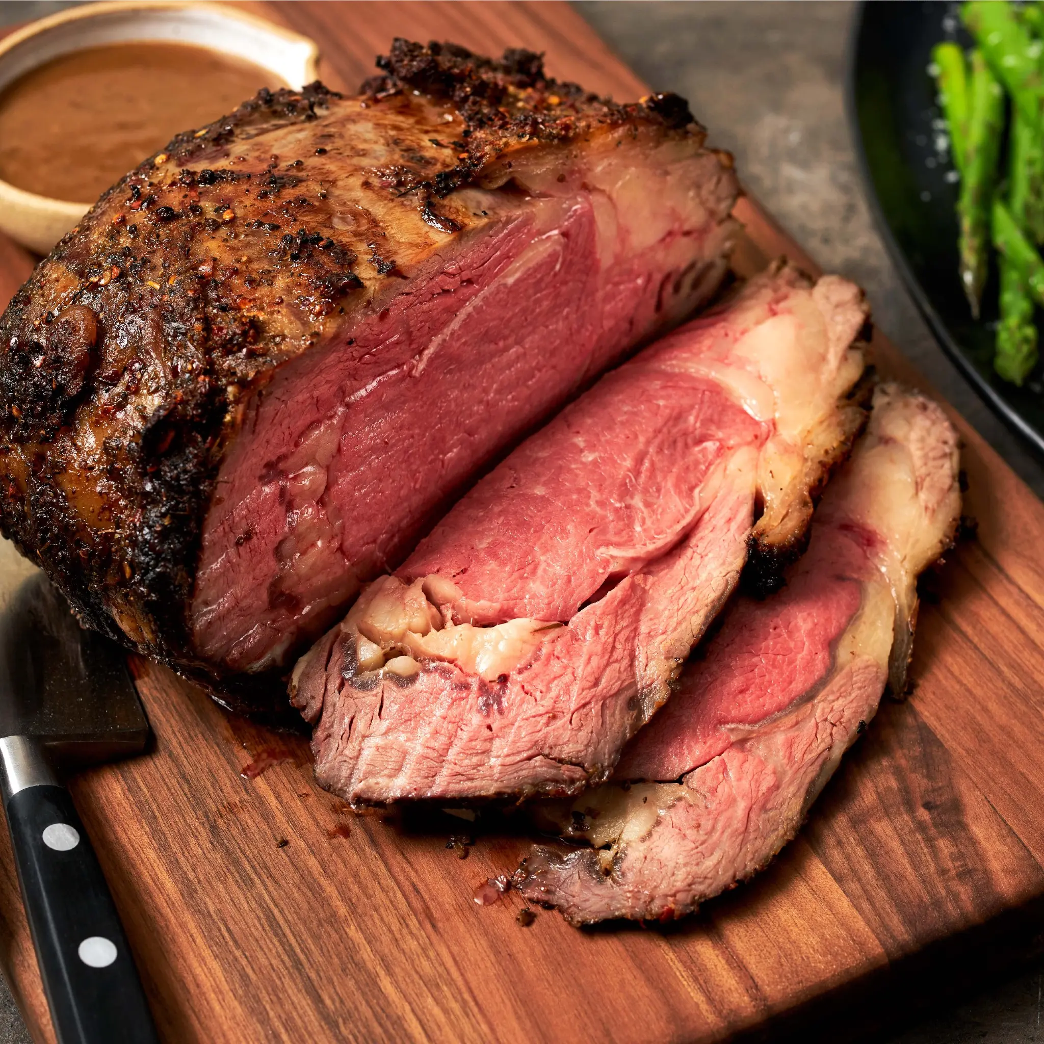 1904 plated Chicago Style Prime Rib