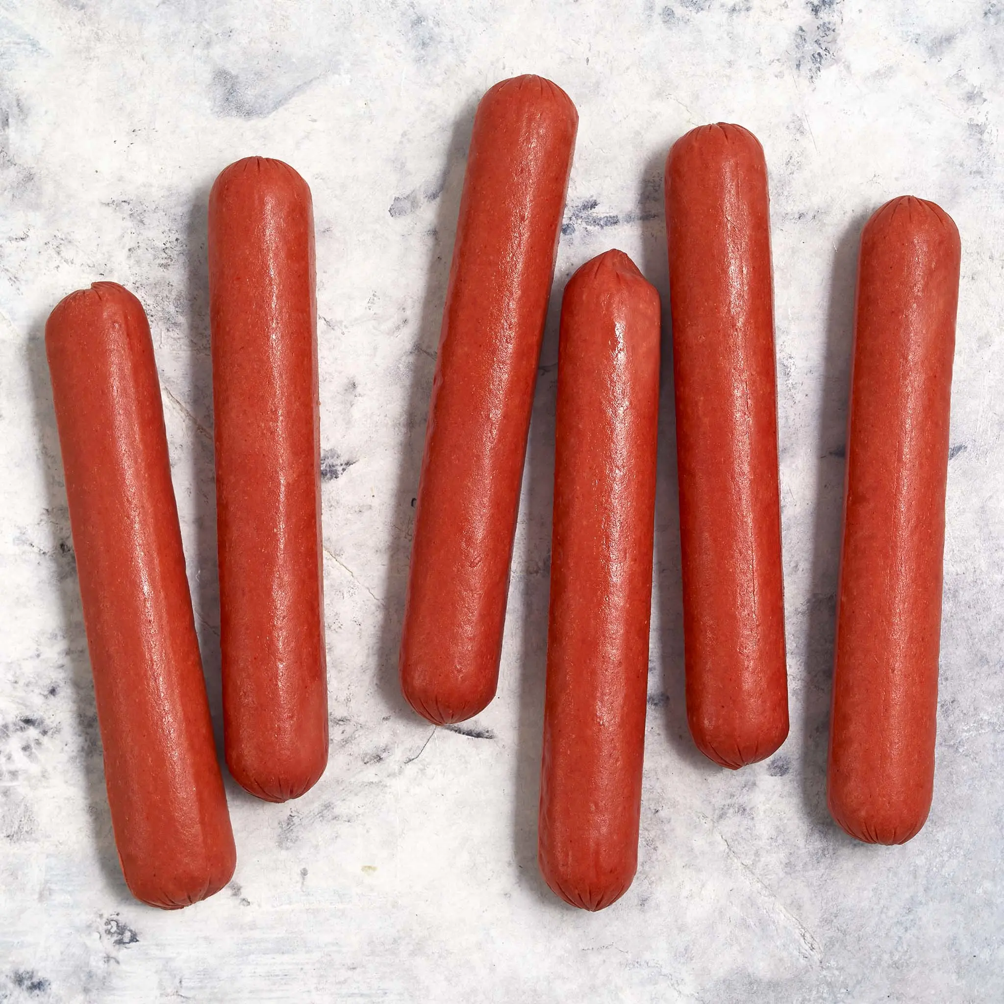 3839 RAW Gf Beef Hot Dogs 12oz - TEMP