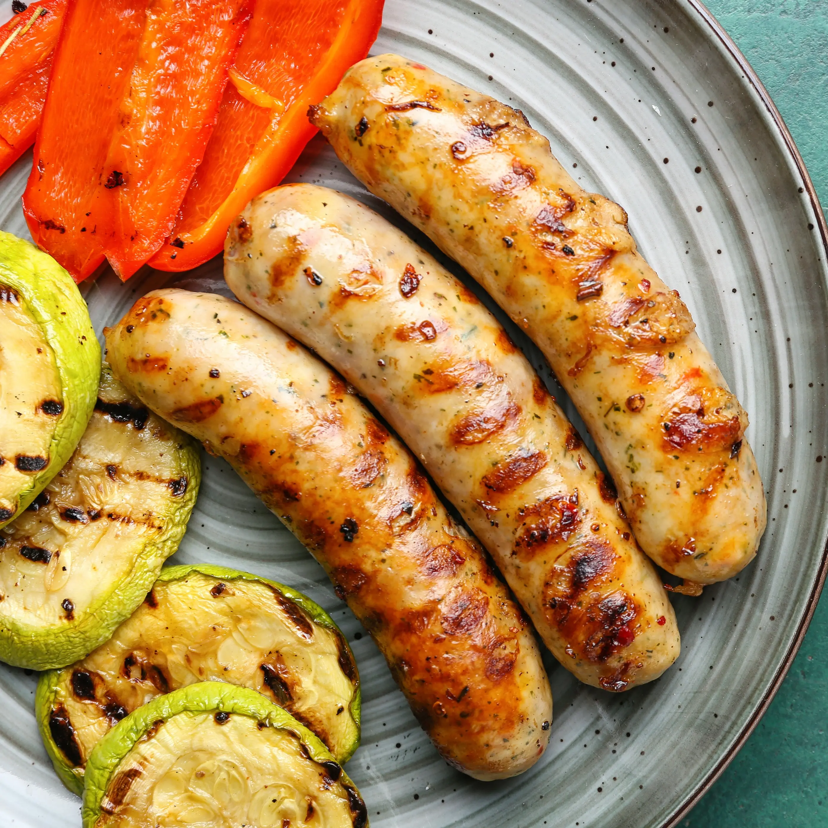 3828 COOKED Chicken Jamaican Jerk Sausage - Martin's