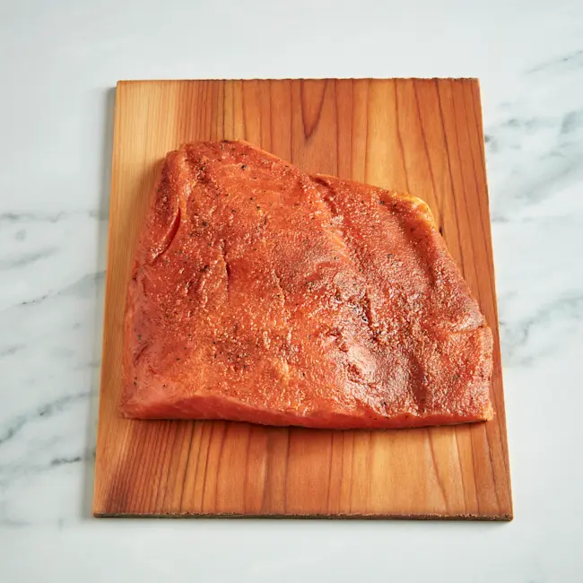 WFC 5158 NB Seafood Salmon CedarPlanked Applewood Raw