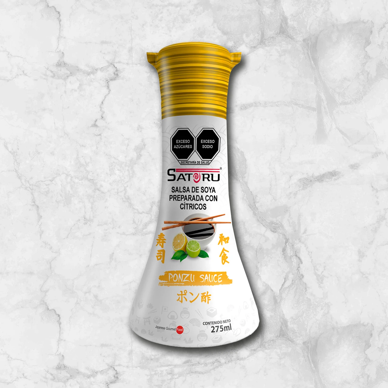 82216 WFMex Packaged SALSA SOYA PONZU SATORU 275 ML SEcos