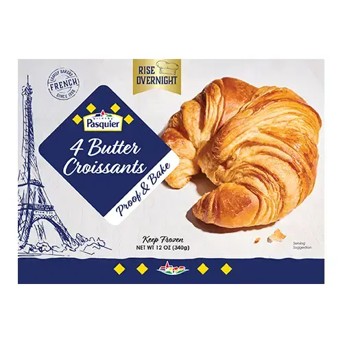 7455 - Butter Croissants - Front Label V1
