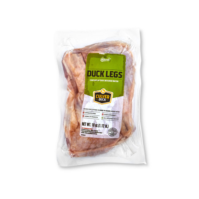 4435 WF PACKAGED DUCK LEGS - CULVER DUCK FARMS SPECIALTYMEAT