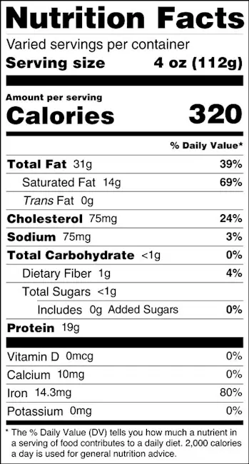 3593 NFT Double Bone Rib Chop
