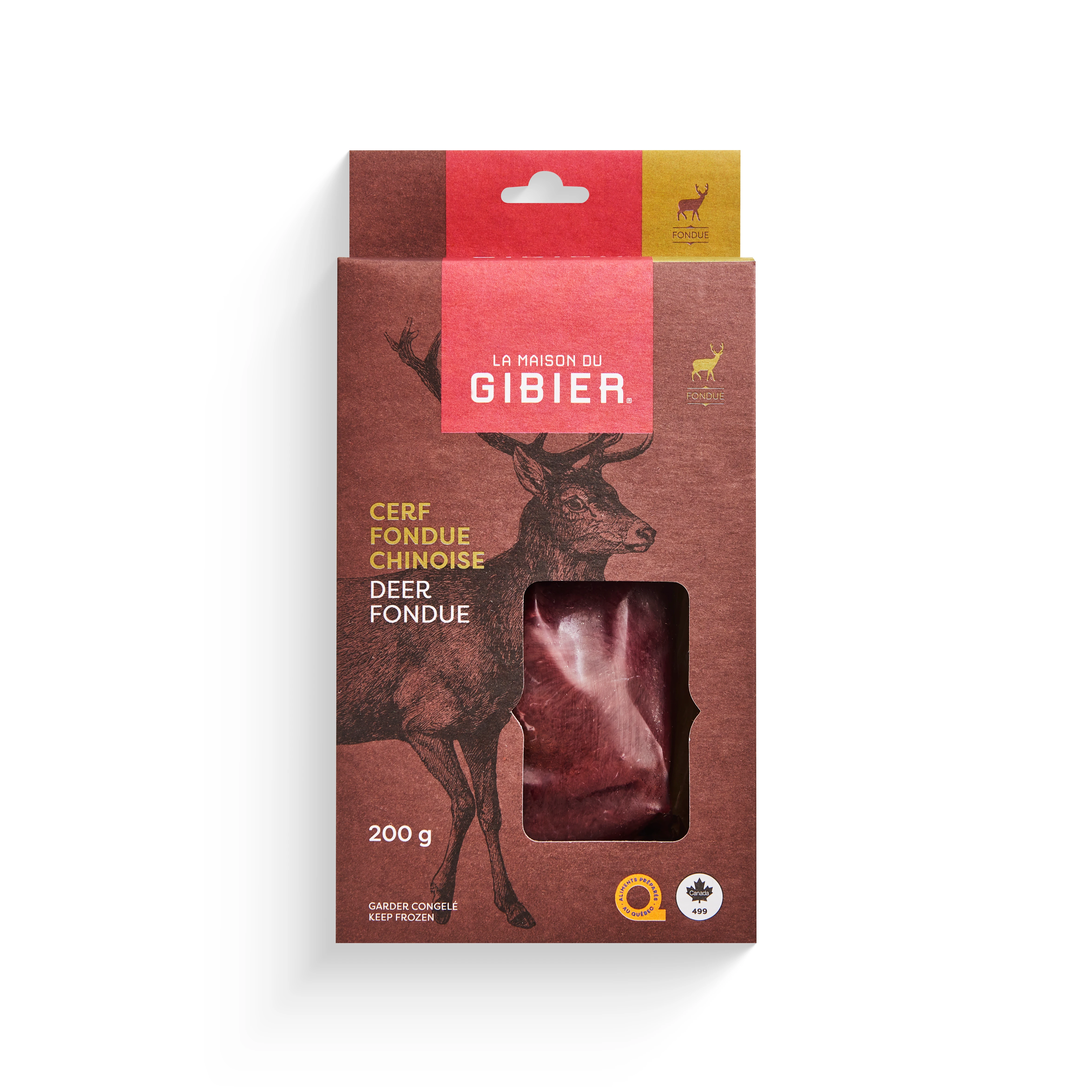 WFC 8246 NB Venison FondueSlices Product