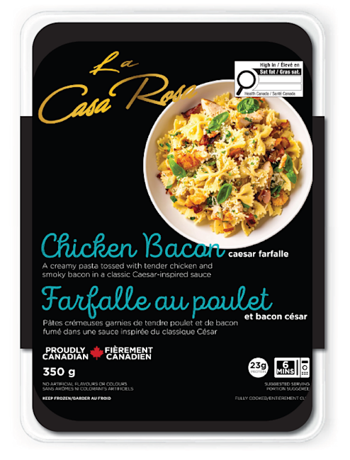 Chicken Bacon Ceasar Farfalle 350g - LCR