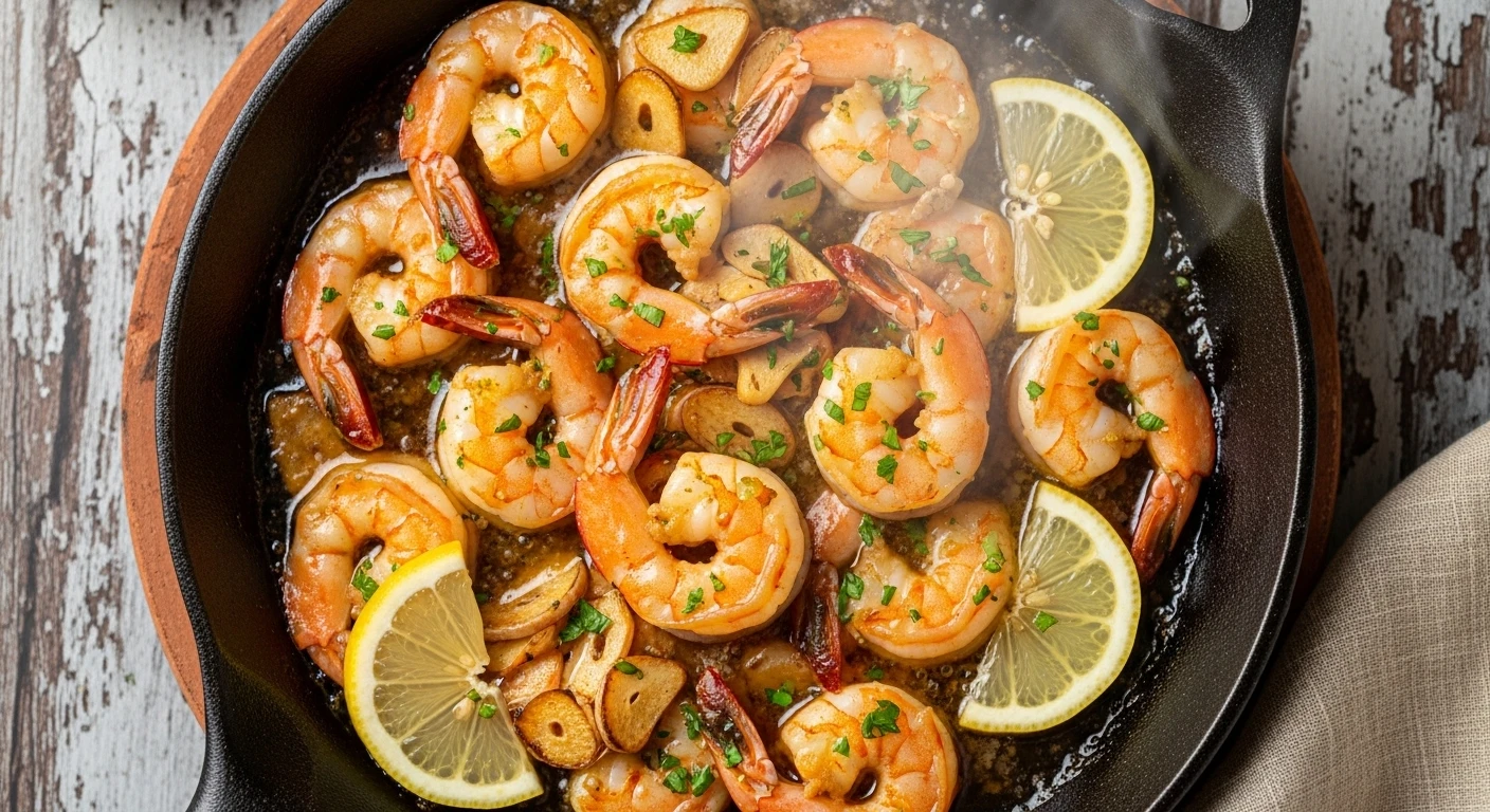 Camarones al Mojo de Ajo