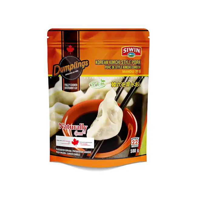 WFC 2043 ValueAdd Dumplings KoreanStyleKimchiPork Product
