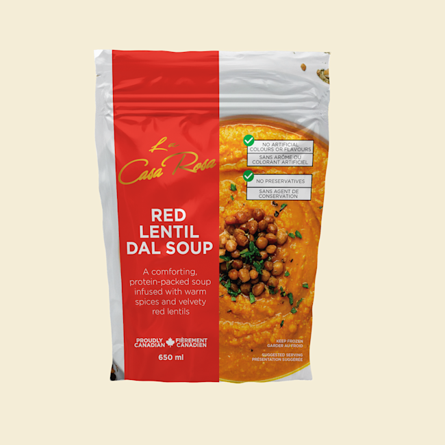 Soup, Red Lentil Dal 650mL - LCR