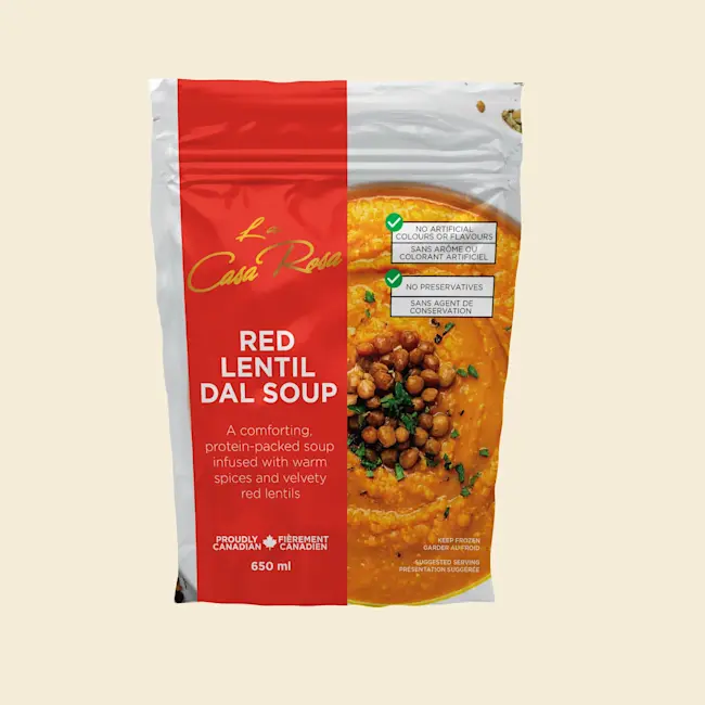 Soup, Red Lentil Dal 650mL - LCR