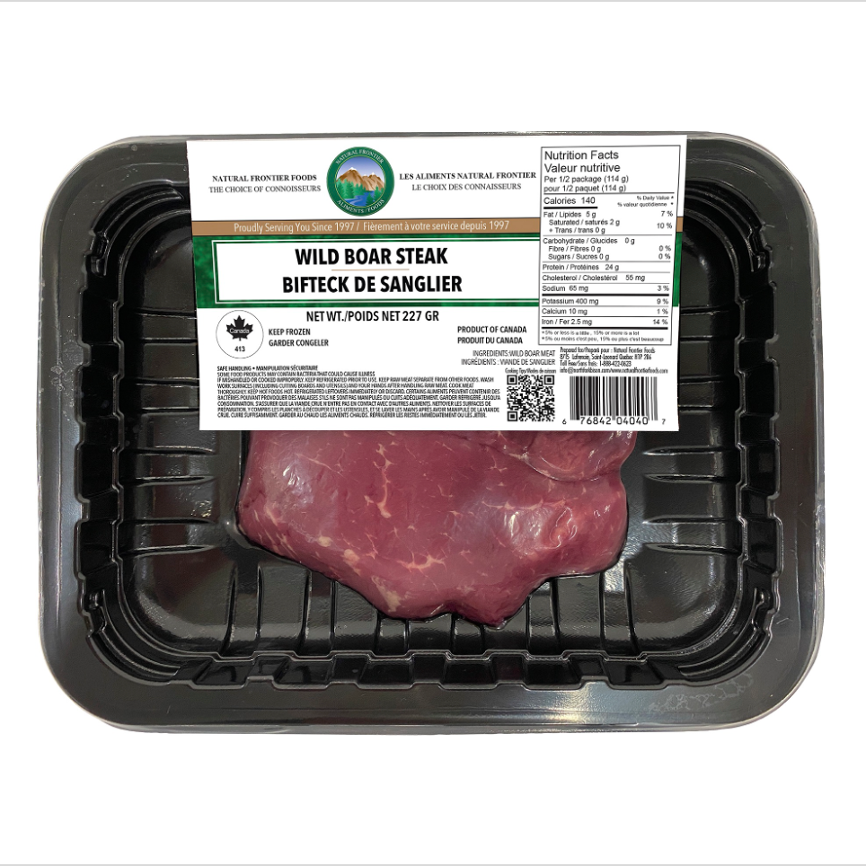 WFC 8217 NB WildBoar Steak Product