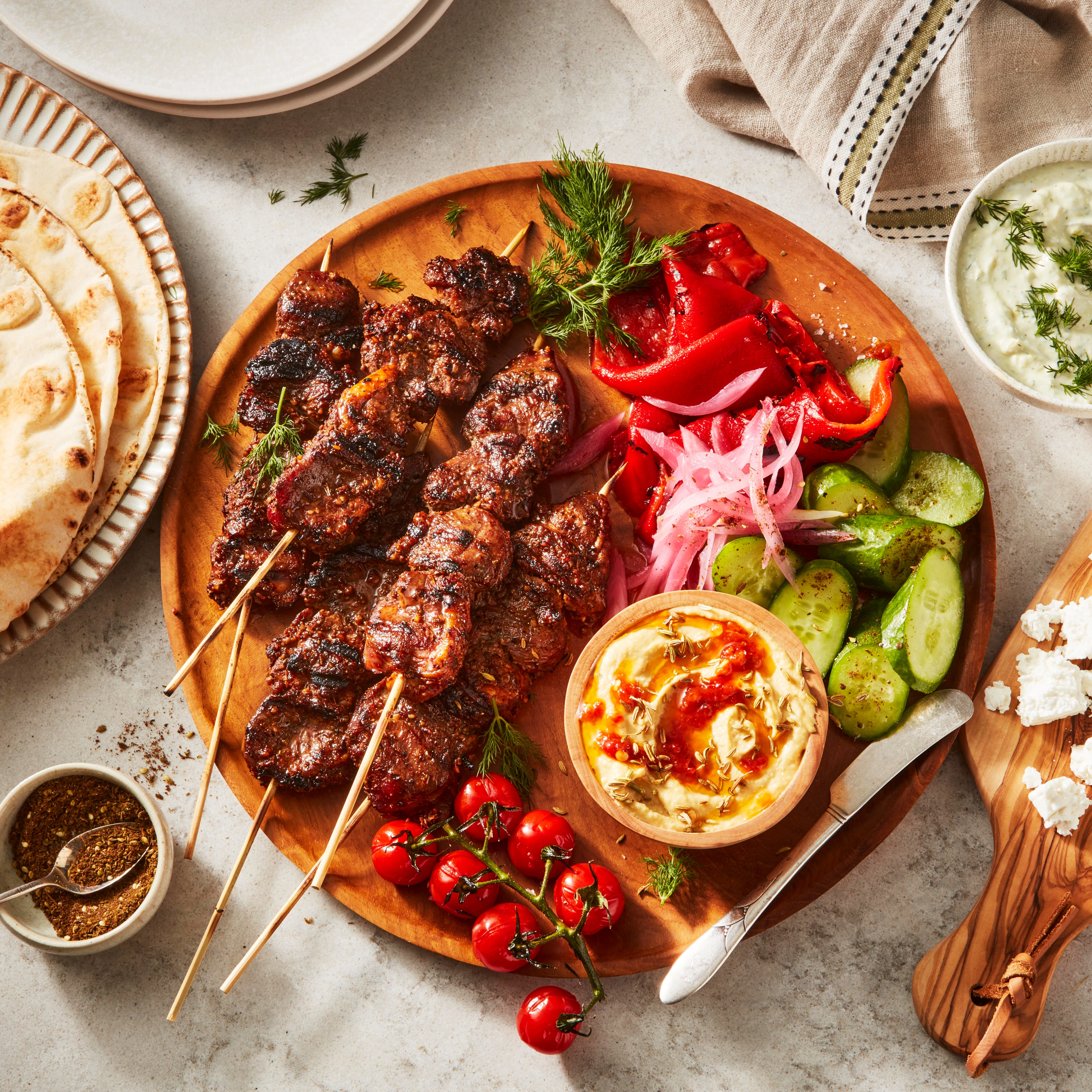 WFC 8024 Lamb Souvlaki Lifestyle