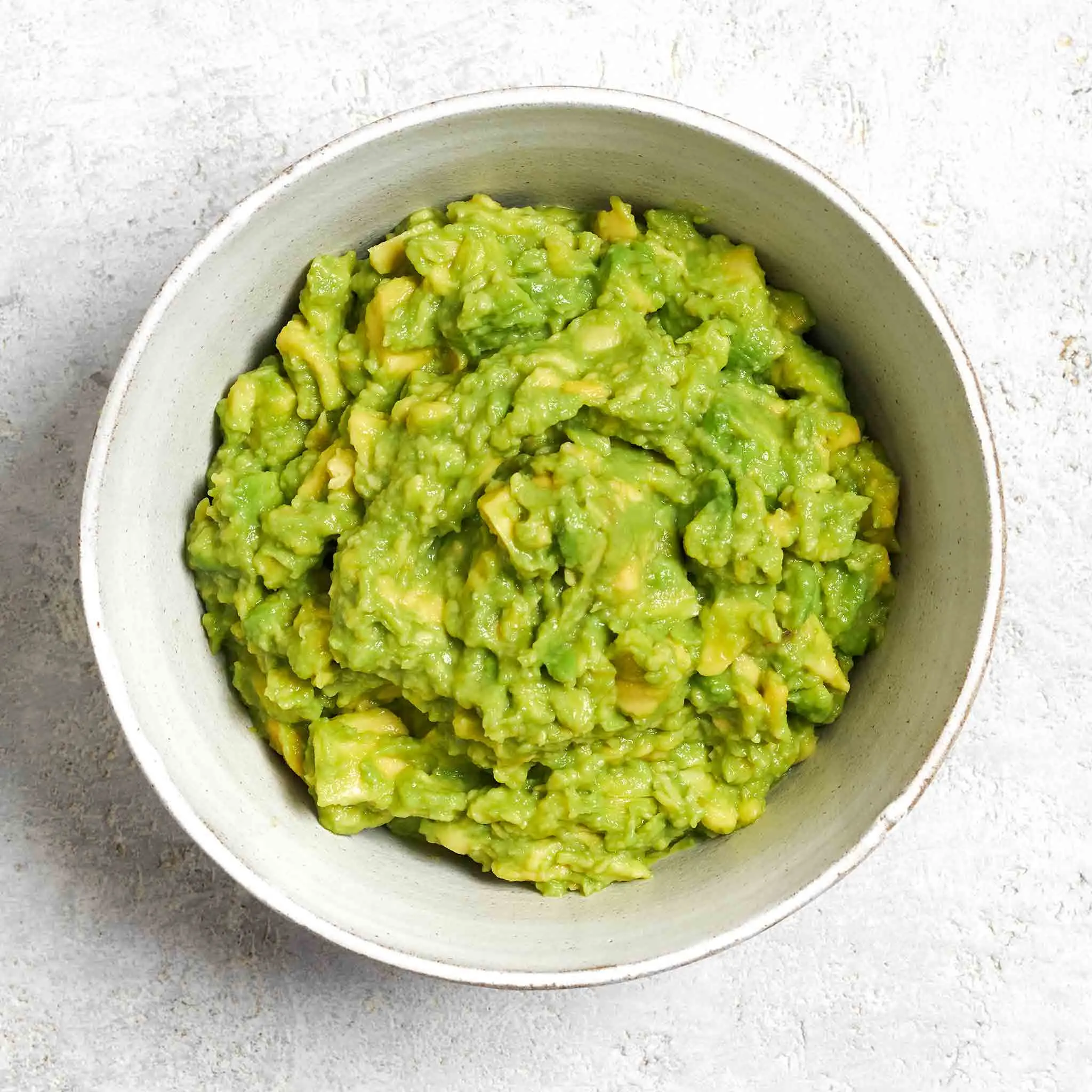 7224 WF Raw Avocado Mash Fruits and Vegetables